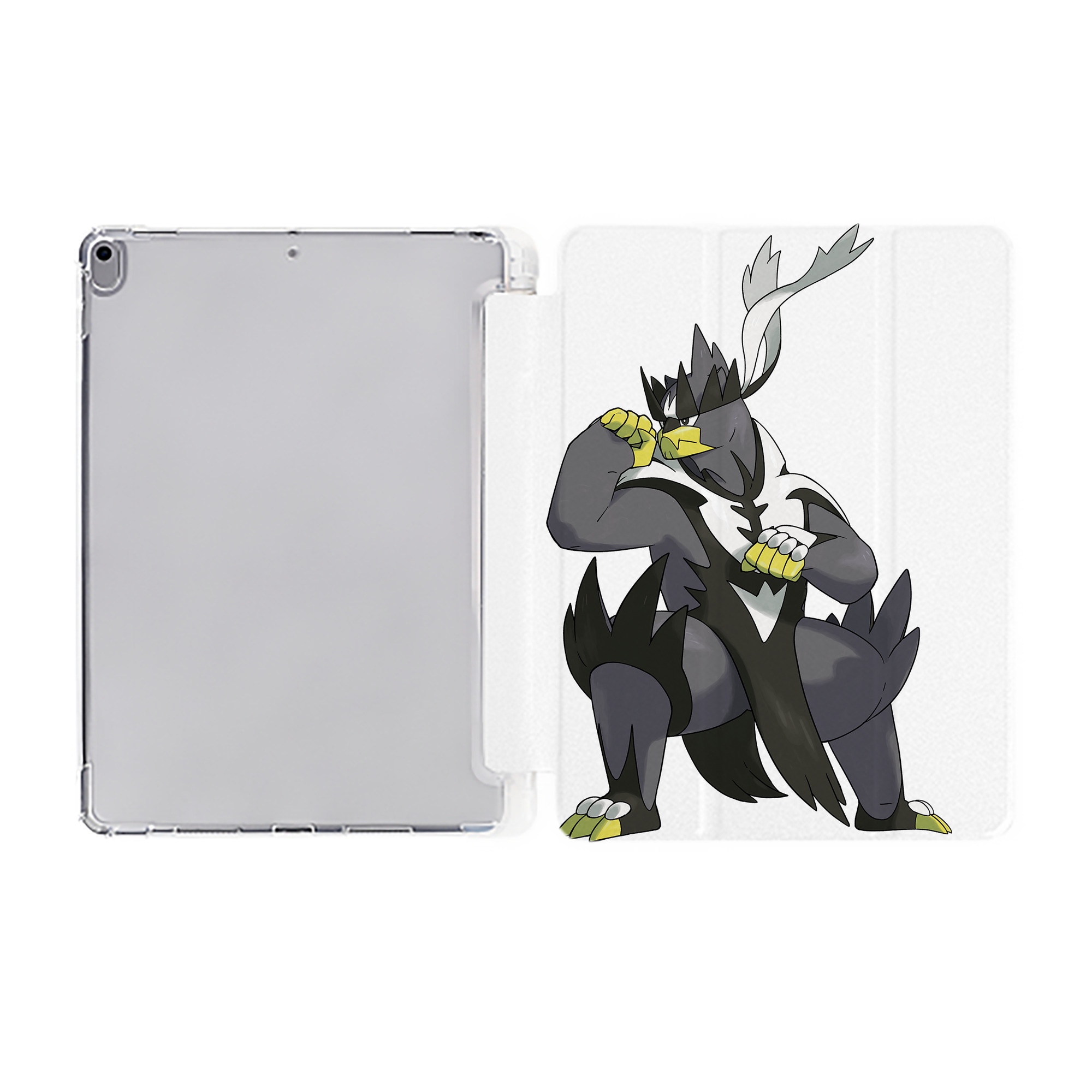 （画像用） ポケットモンスター Pokémon IPad ケース ペン収納付き 三つ折りスタンド PUレザー×シリコン 対応機種9.5/10.5/10.9インチ
